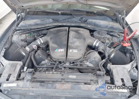 2007 BMW M6 z USA, uszkodzony, nr VIN WBSEK93567CS32762